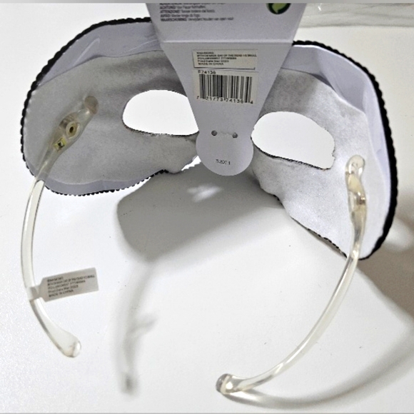 Halloween "Day of the Dead" Angry Skull Venetian Carnival Mask - Picture 4 of 5